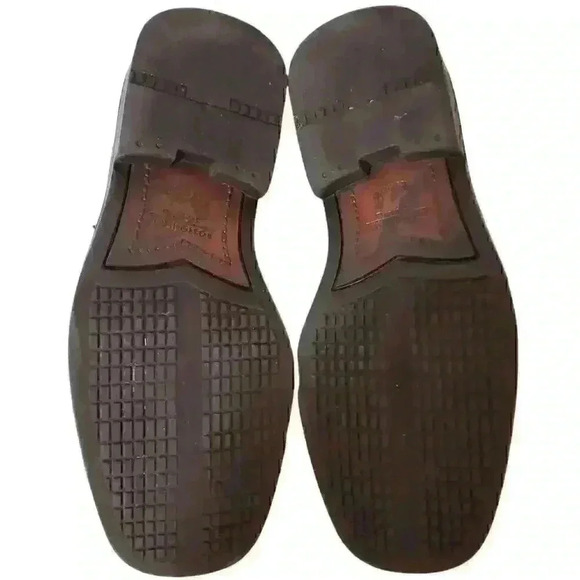 Bostonian Strada Men's Oxford Cap-Toe Dress Shoe Brown Size 8M - Picture 8 of 8